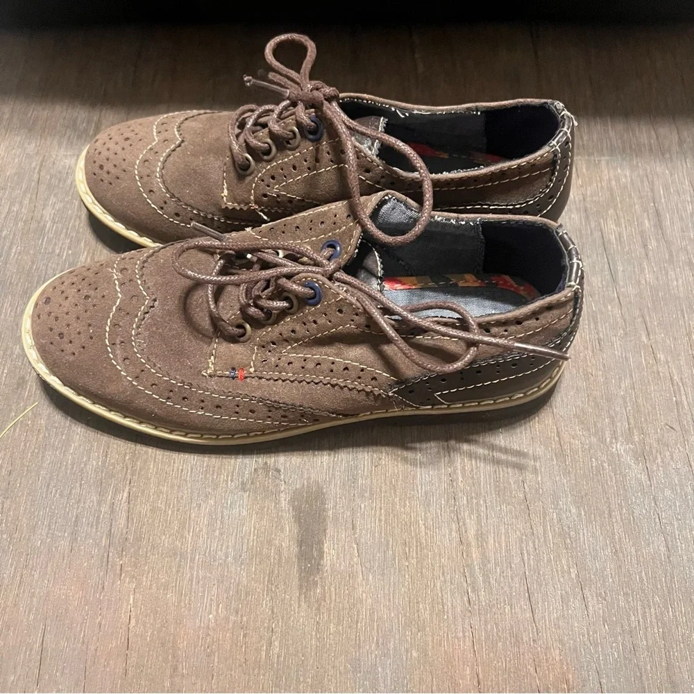 Tommy Hilfiger Dark Brown Lace-Up Shoes